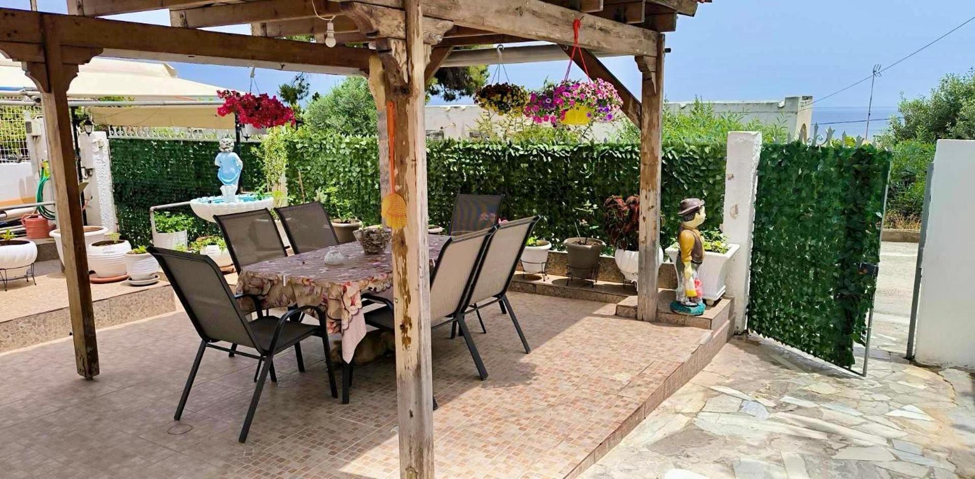 Sofia'S Seaview Villa Near Airport And Beach Artemida  Zewnętrze zdjęcie