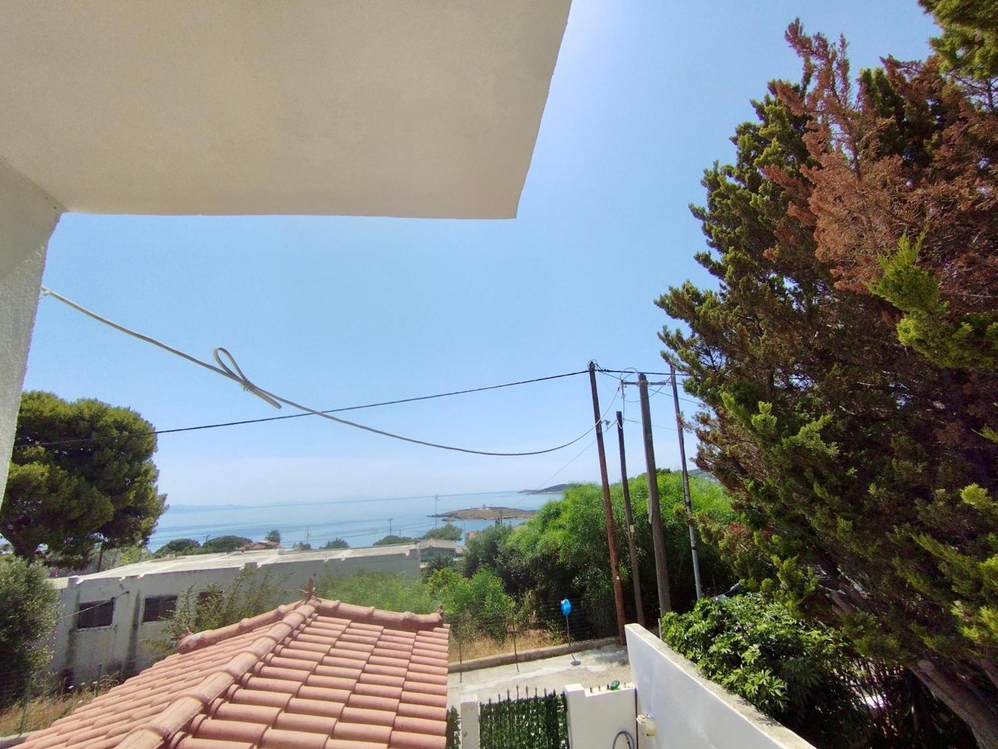 Sofia'S Seaview Villa Near Airport And Beach Artemida  Zewnętrze zdjęcie