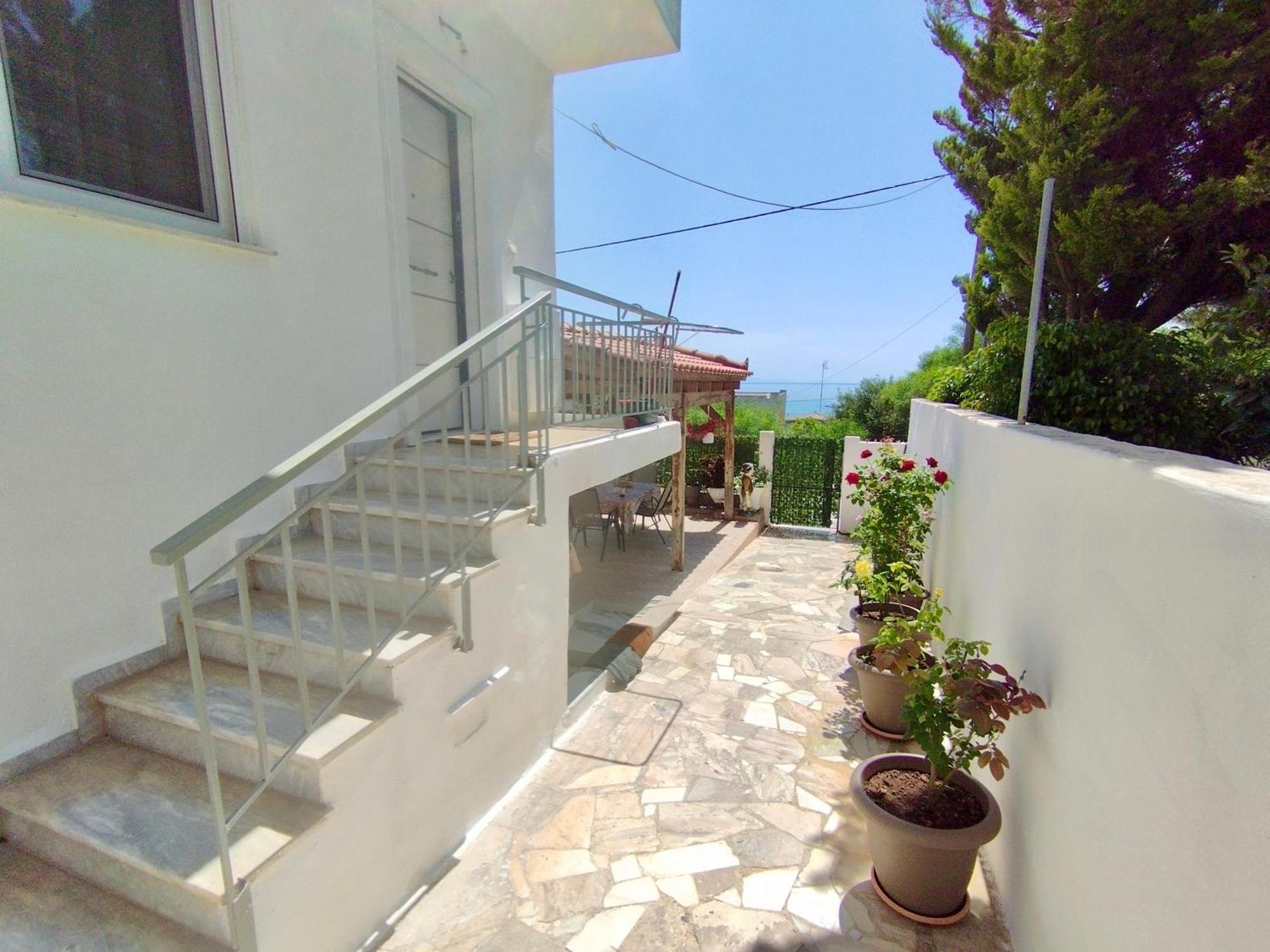 Sofia'S Seaview Villa Near Airport And Beach Artemida  Zewnętrze zdjęcie